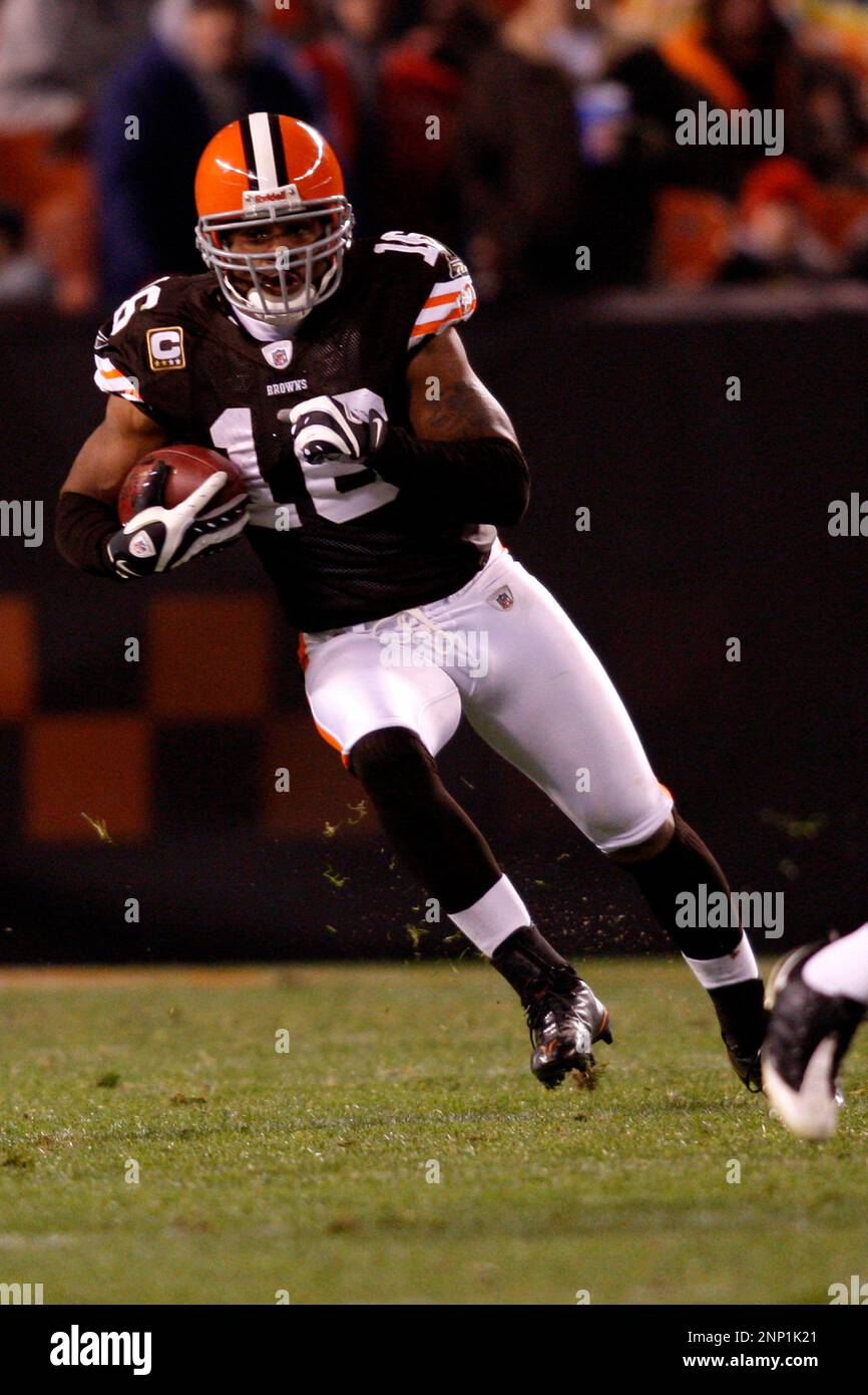 06 December 2009 Cleveland Browns kick returner Josh Cribbs during the