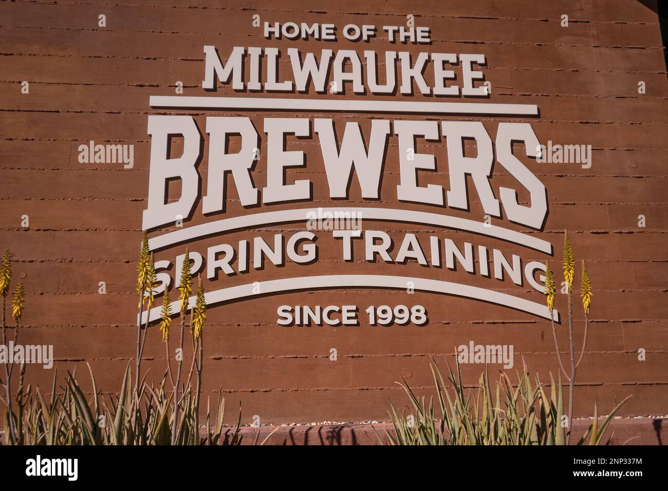 Phoenix, United States. 24th Feb, 2023. Milwaukee Brewers famous