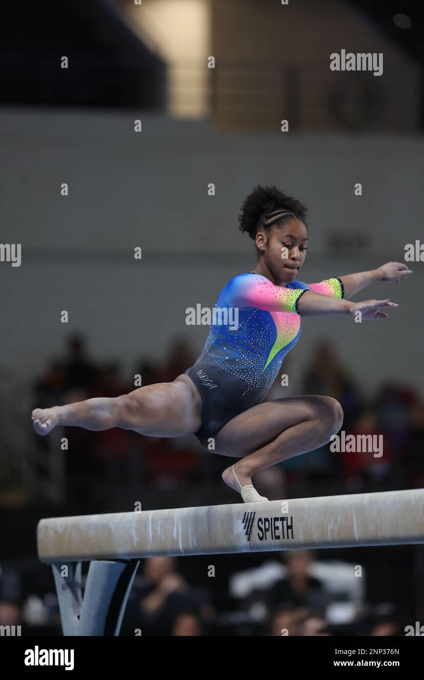 Louisville, KY, USA. 25th Feb, 2023. USA Gymnastics 2023 Winter Cup