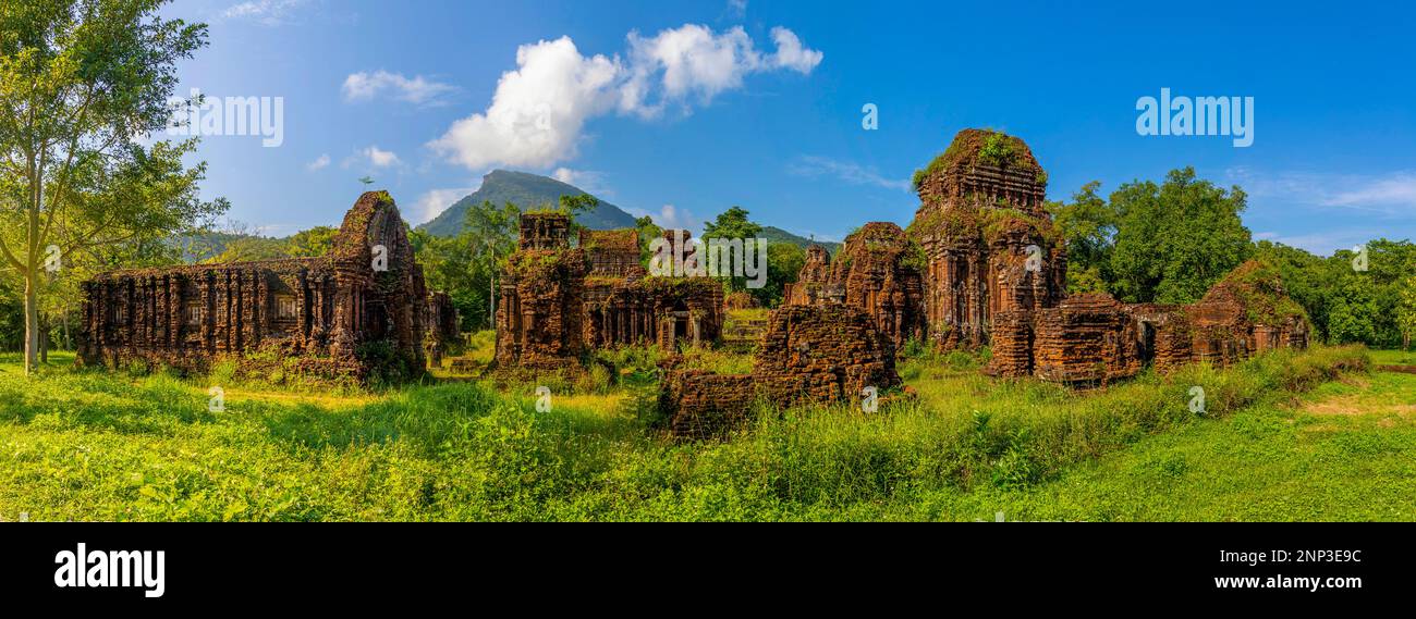 Champa Sactuary Ruins, Quang Nam Province, Vietnam Stock Photo