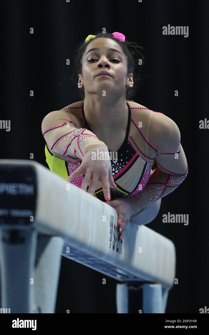 Louisville, KY, USA. 25th Feb, 2023. USA Gymnastics 2023 Winter Cup