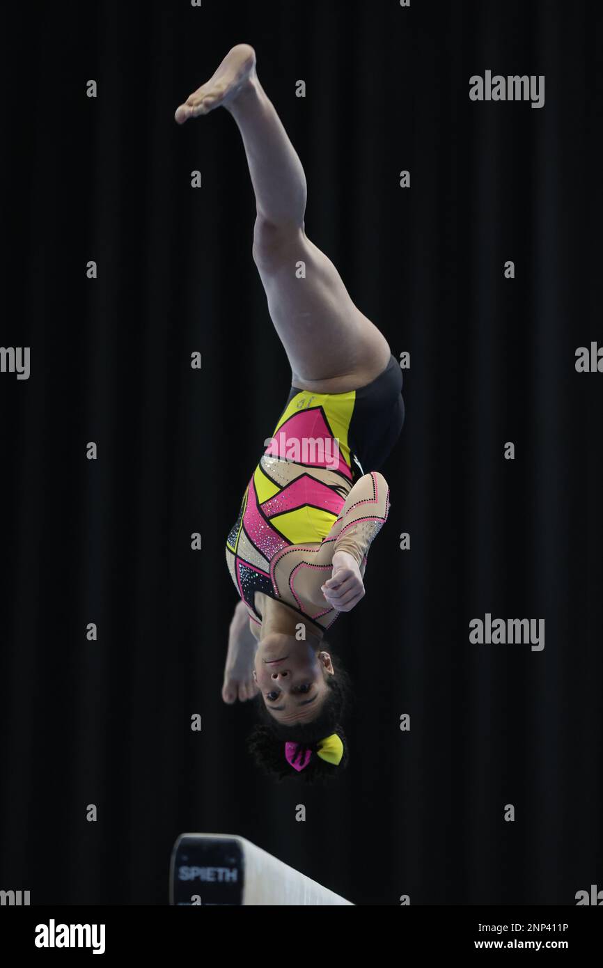 Louisville, KY, USA. 25th Feb, 2023. USA Gymnastics 2023 Winter Cup