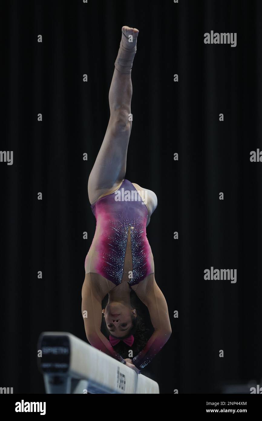 Louisville, KY, USA. 25th Feb, 2023. USA Gymnastics 2023 Winter Cup