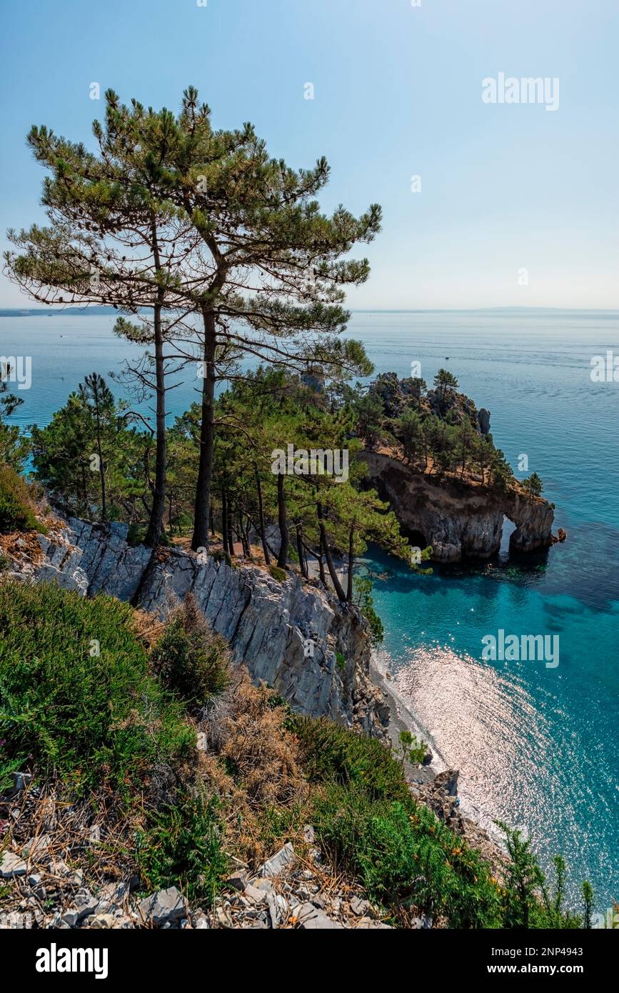 Crozon peninsula in Brittany, France Stock Photo