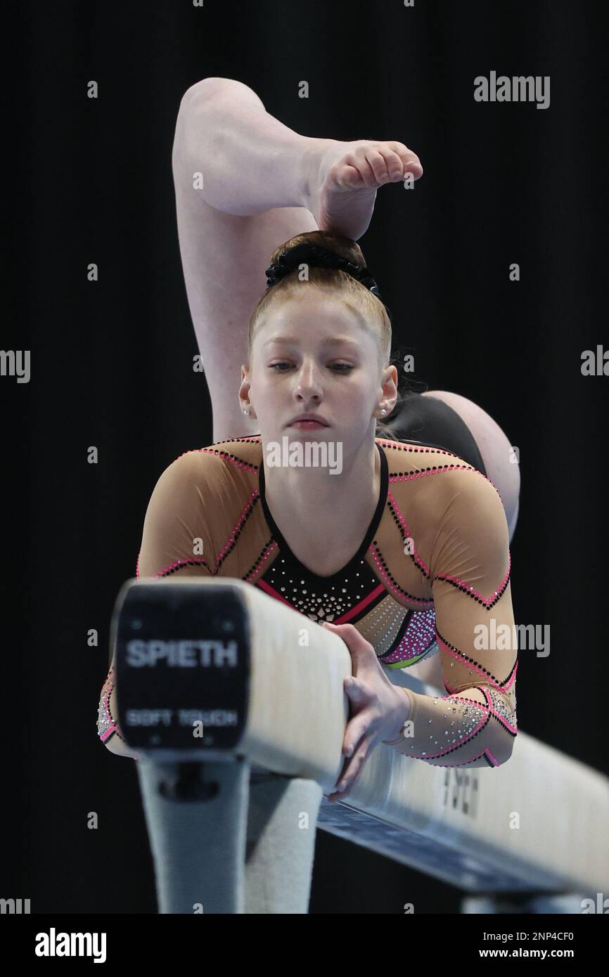 Louisville, KY, USA. 25th Feb, 2023. USA Gymnastics 2023 Winter Cup