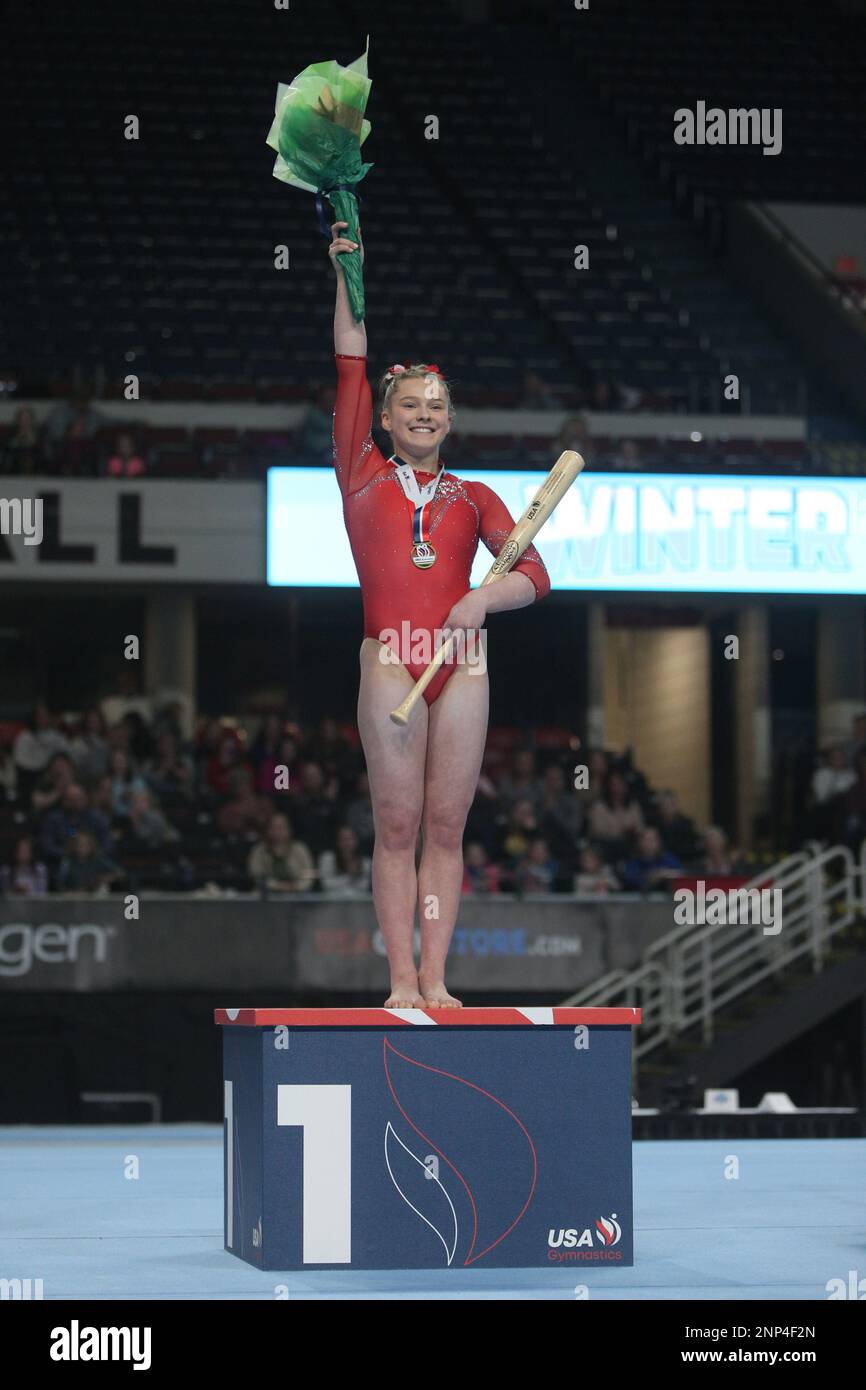 Louisville, KY, USA. 27th Mar, 2023. USA Gymnastics 2023 Winter Cup