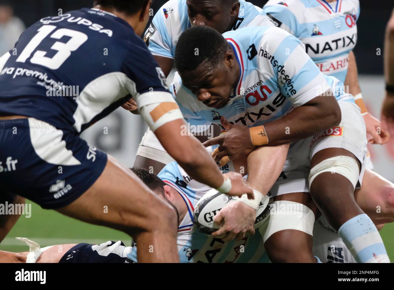 December 27, 2020, Nanterre, Hauts de Seine, France Racing 92 Flanker