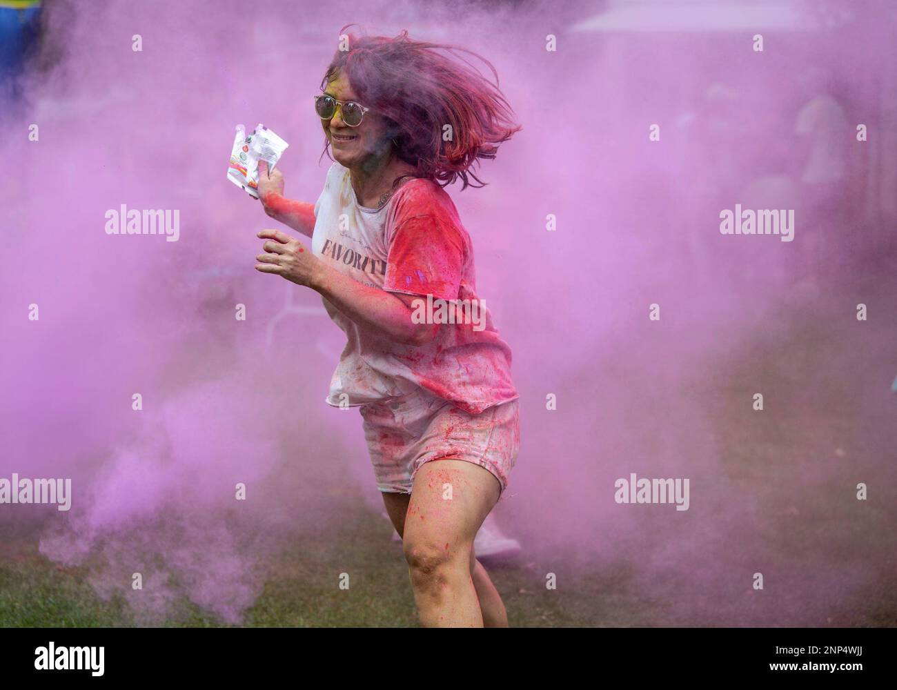 Rangiora, New Zealand. 26th Feb, 2023. Young and old celebrate the