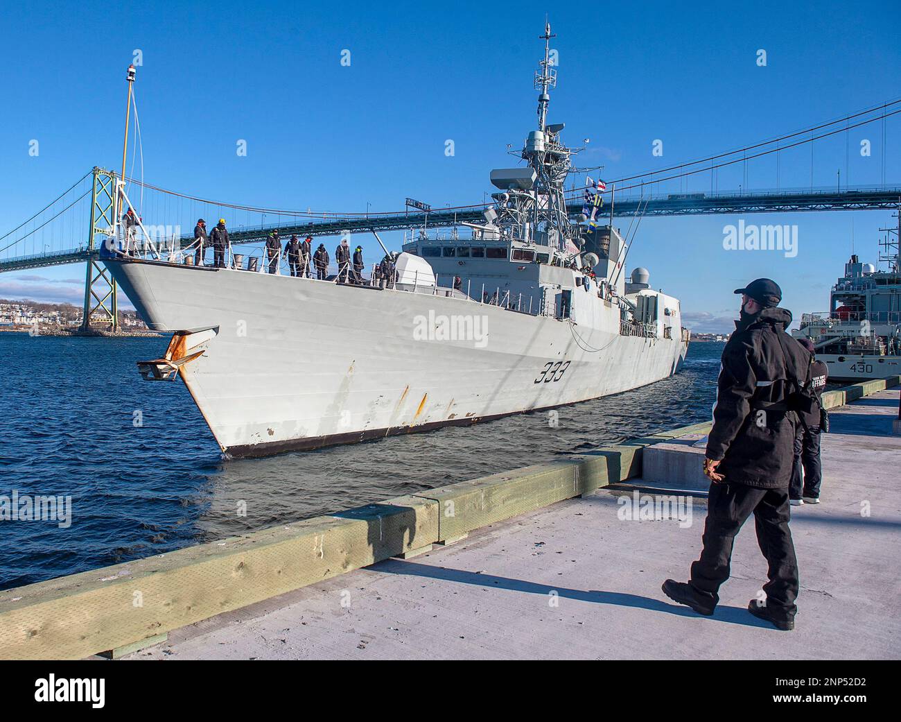 The Halifax-class frigate HMCS Toronto returns to Halifax on Wednesday ...