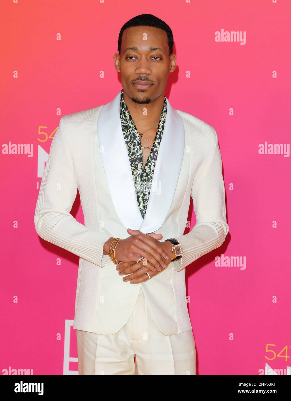 Tyler James Williams arrives at The 54th NAACP Image Awards, held at ...