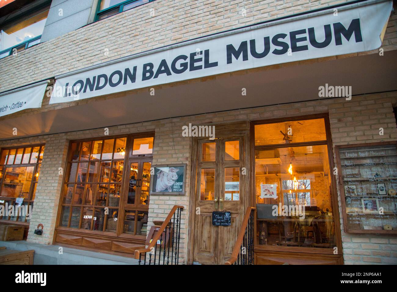 London Bagel Museum, Feb 25, 2023 London Bagel Museum in Seoul, South