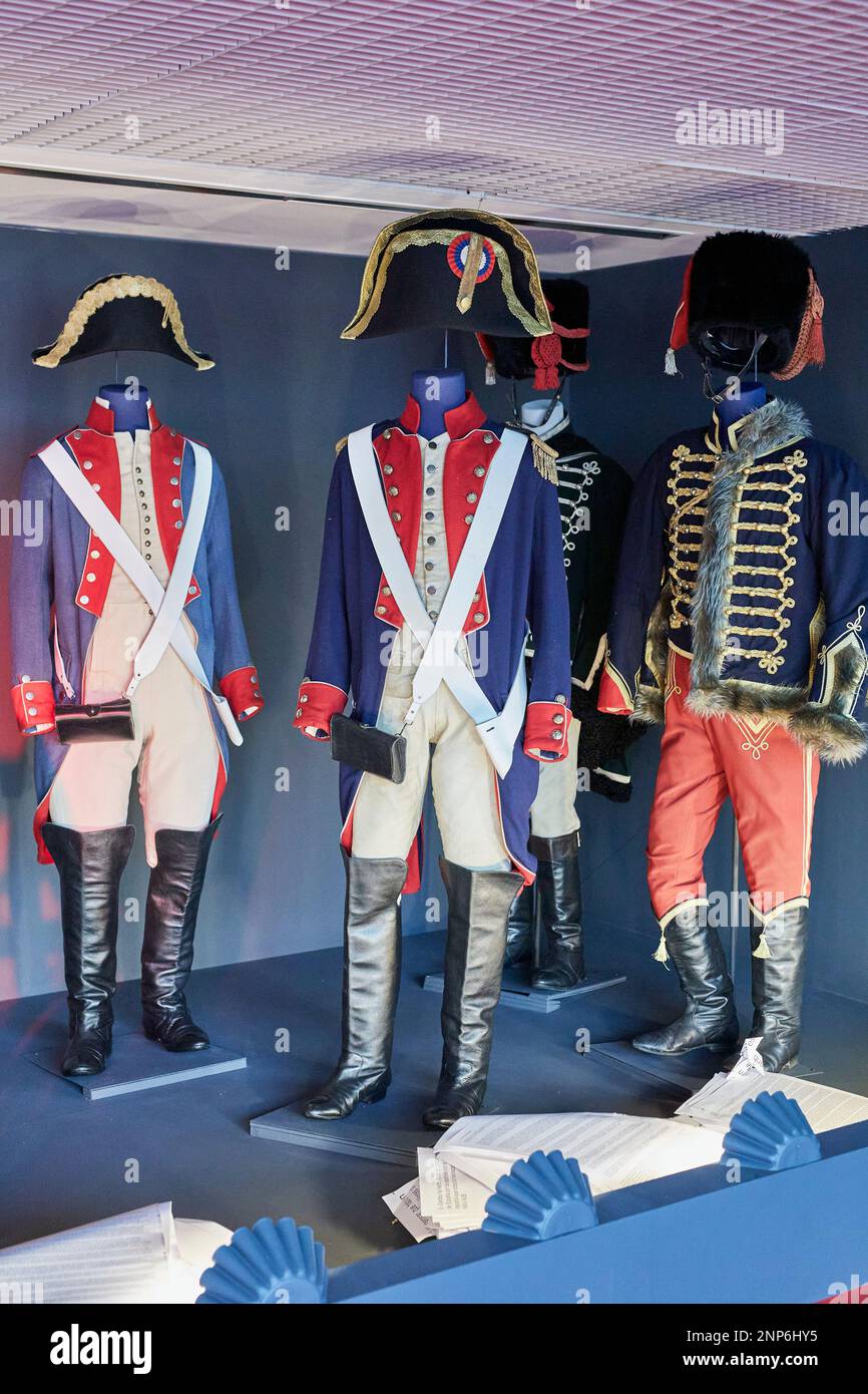 Some of the costumes in the Galdosian costume exhibition 'Cornejo, el  sastre de Galdós', inaugurated today in the Teatros del Canal, in Madrid  (Spain), on 11th December 2020. The exhibition is a