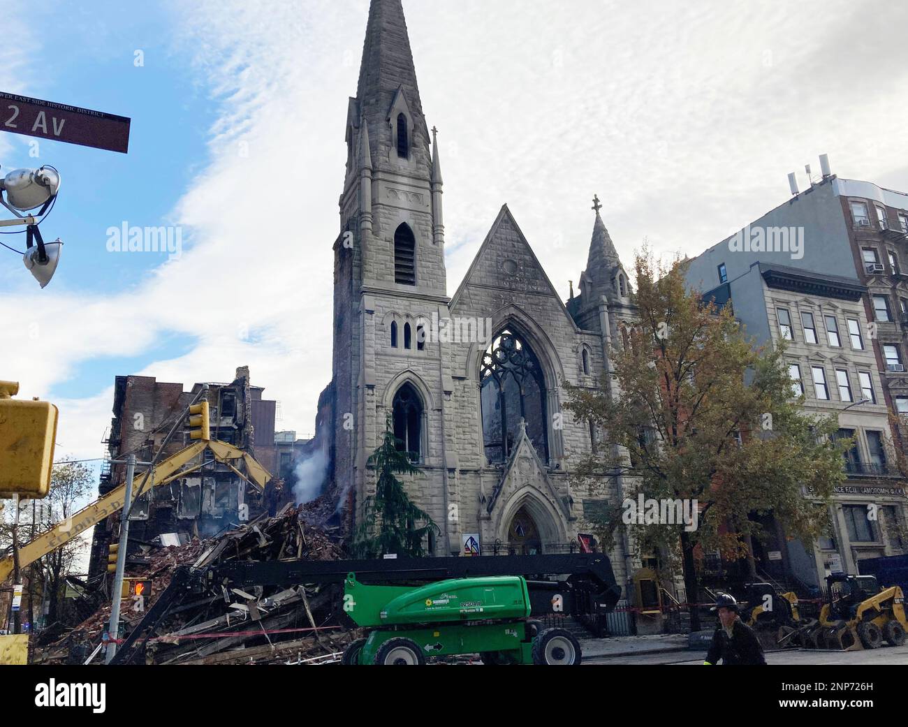 Middle Collegiate Church sanctuary gutted by fire photo 1