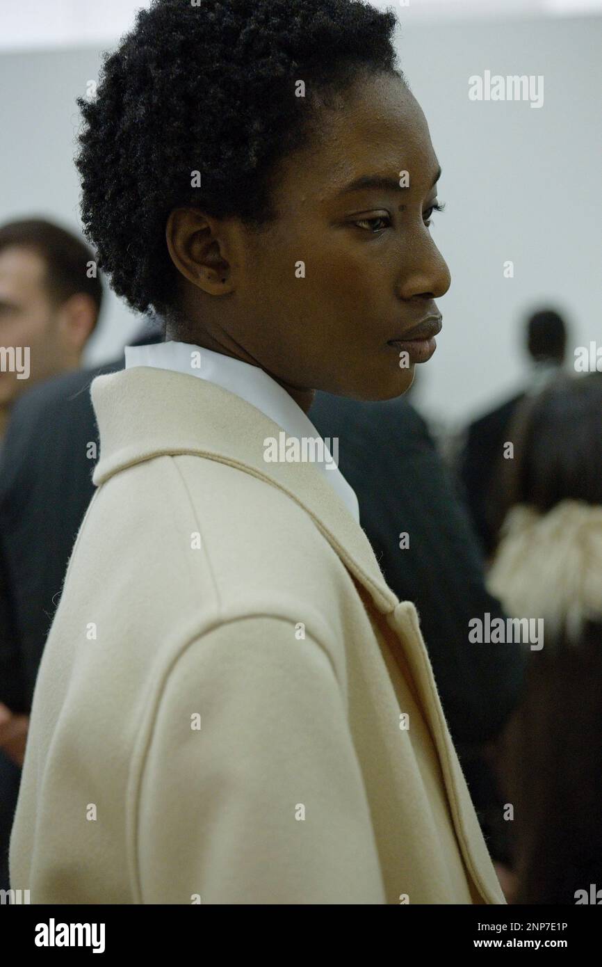 CALCATERRA BACKSTAGE MFW23 Stock Photo