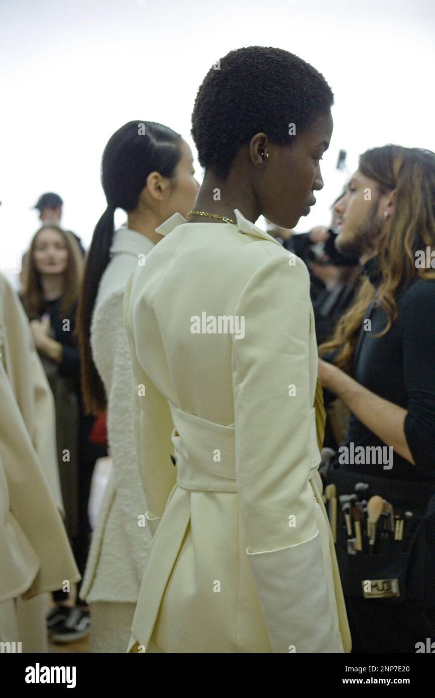 CALCATERRA BACKSTAGE MFW23 Stock Photo