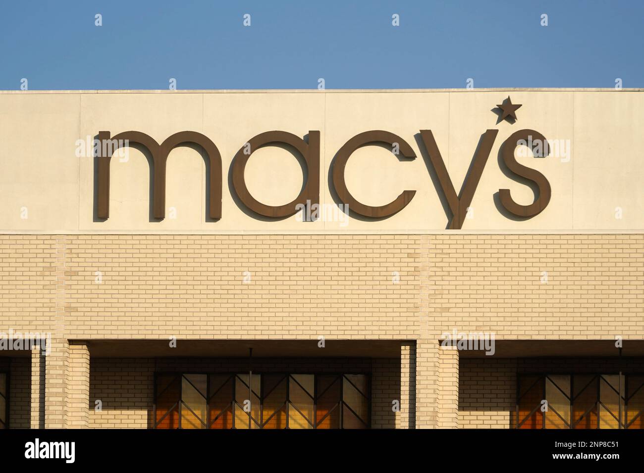 Macy's department store at the Los Cerritos shopping center mall