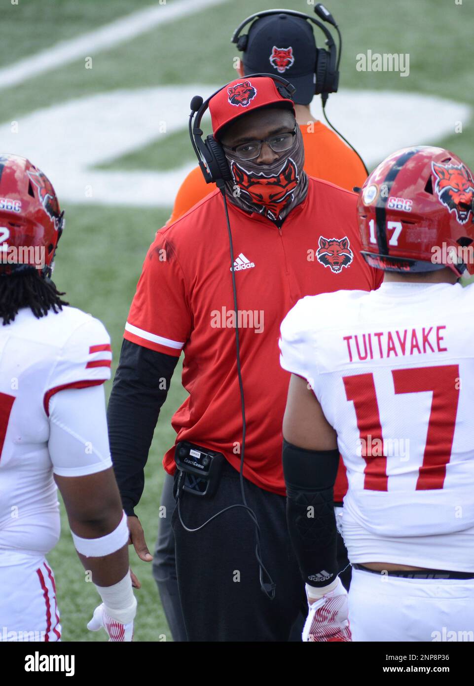 SAN MARCOS, TX NOVEMBER 21 Arkansas State Red Wolves assistant coach