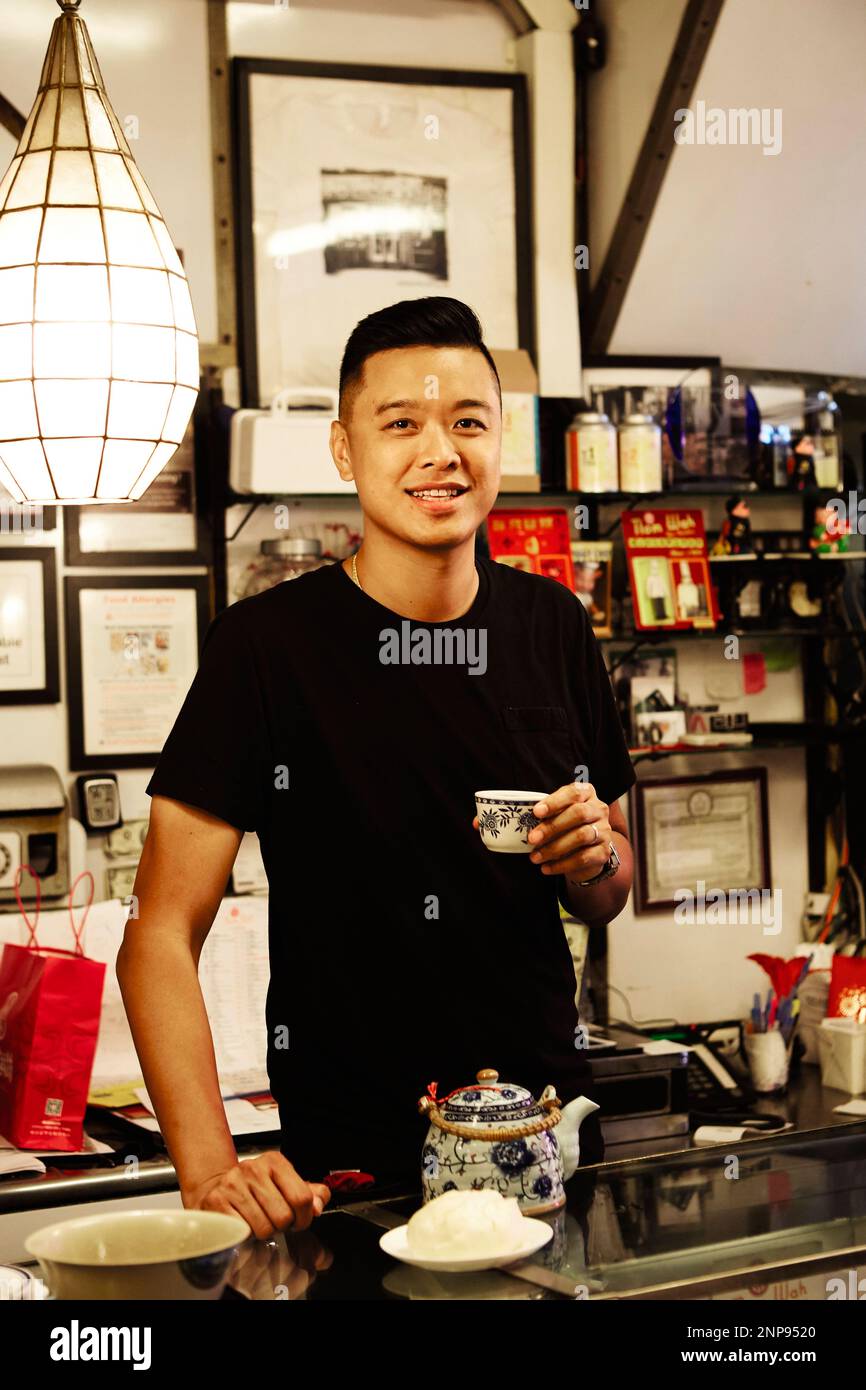 This image released by Ecco shows Wilson Tang, author of “The Nom Wah ...