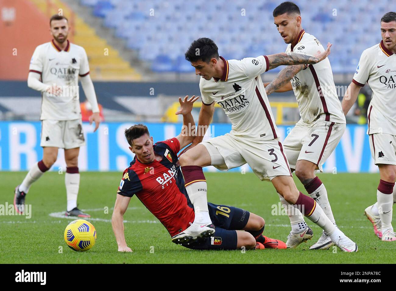 Genoa vs Roma - November 08, 2020