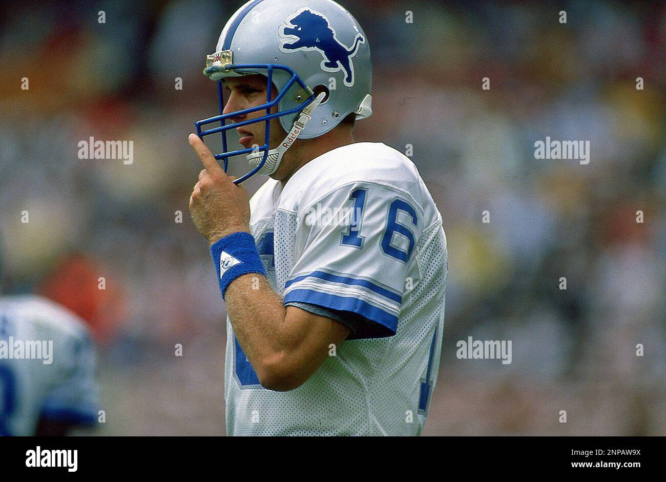 Gary Danielson Detroit Lions circa 1984 (Photo by Owen C. Shaw/Icon  Sportswire) (Icon Sportswire via AP Images Stock Photo - Alamy