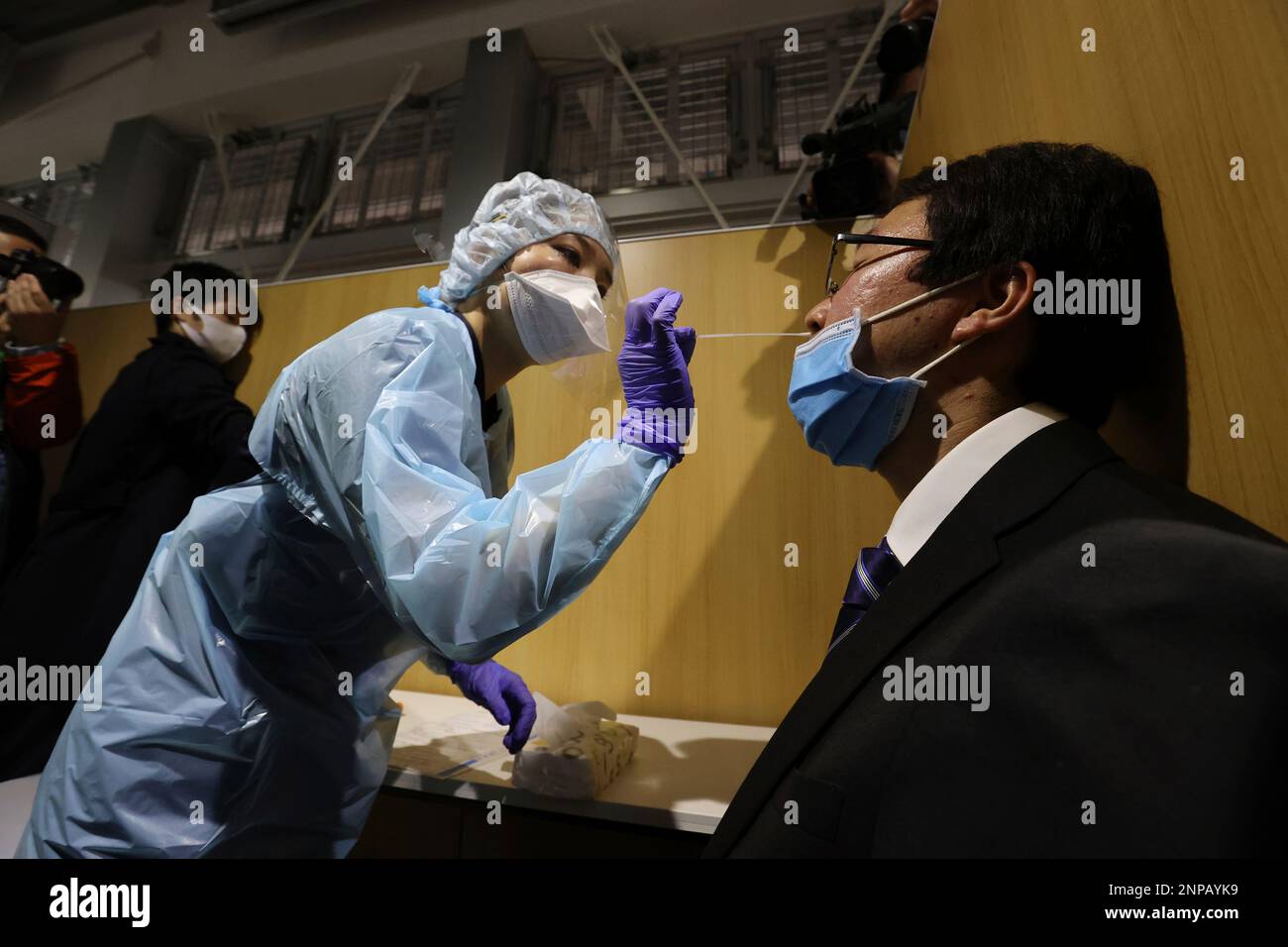 Narita International Airport PCR Center operated by Nippon Medical