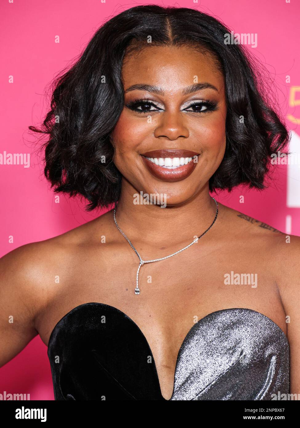 Pasadena, United States. 25th Feb, 2023. PASADENA, LOS ANGELES, CALIFORNIA, USA - FEBRUARY 25: Gail Bean poses in the press room at the 54th Annual NAACP Image Awards held at the Pasadena Civic Auditorium on February 25, 2023 in Pasadena, Los Angeles, California, United States. (Photo by Xavier Collin/Image Press Agency) Credit: Image Press Agency/Alamy Live News Stock Photo