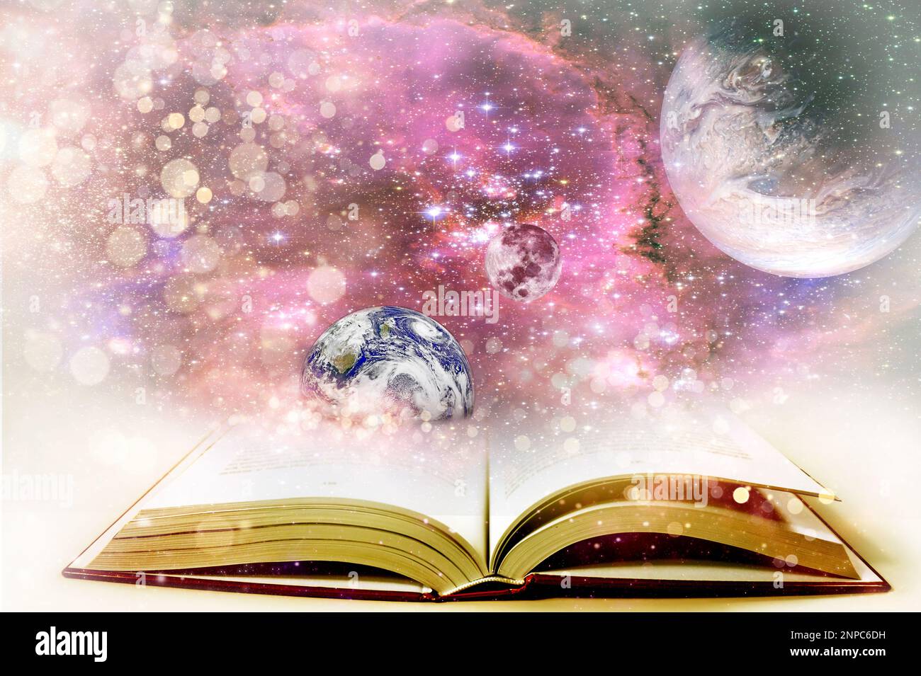 in the Solar system in the starry universe coming out from a