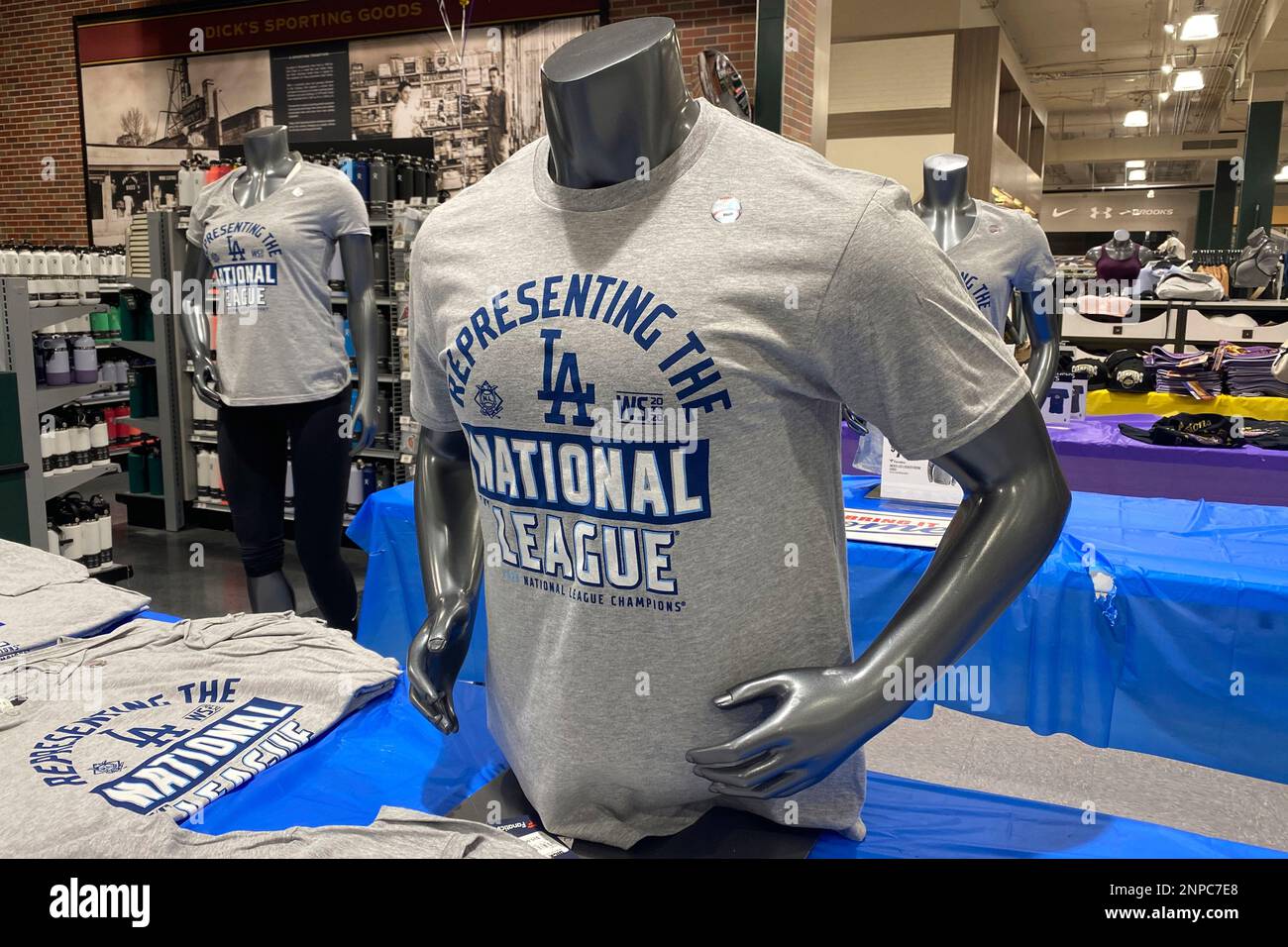 The Dodgers Clubhouse store at Universal CityWalk, Monday, Nov. 2, 2020, in  Universal City, Calif. (Kirby Lee via AP Stock Photo - Alamy