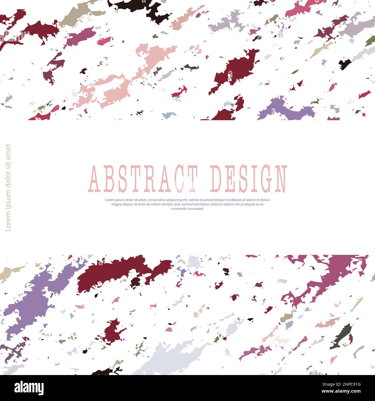 Template for background, cover, screensaver, website and creative idea