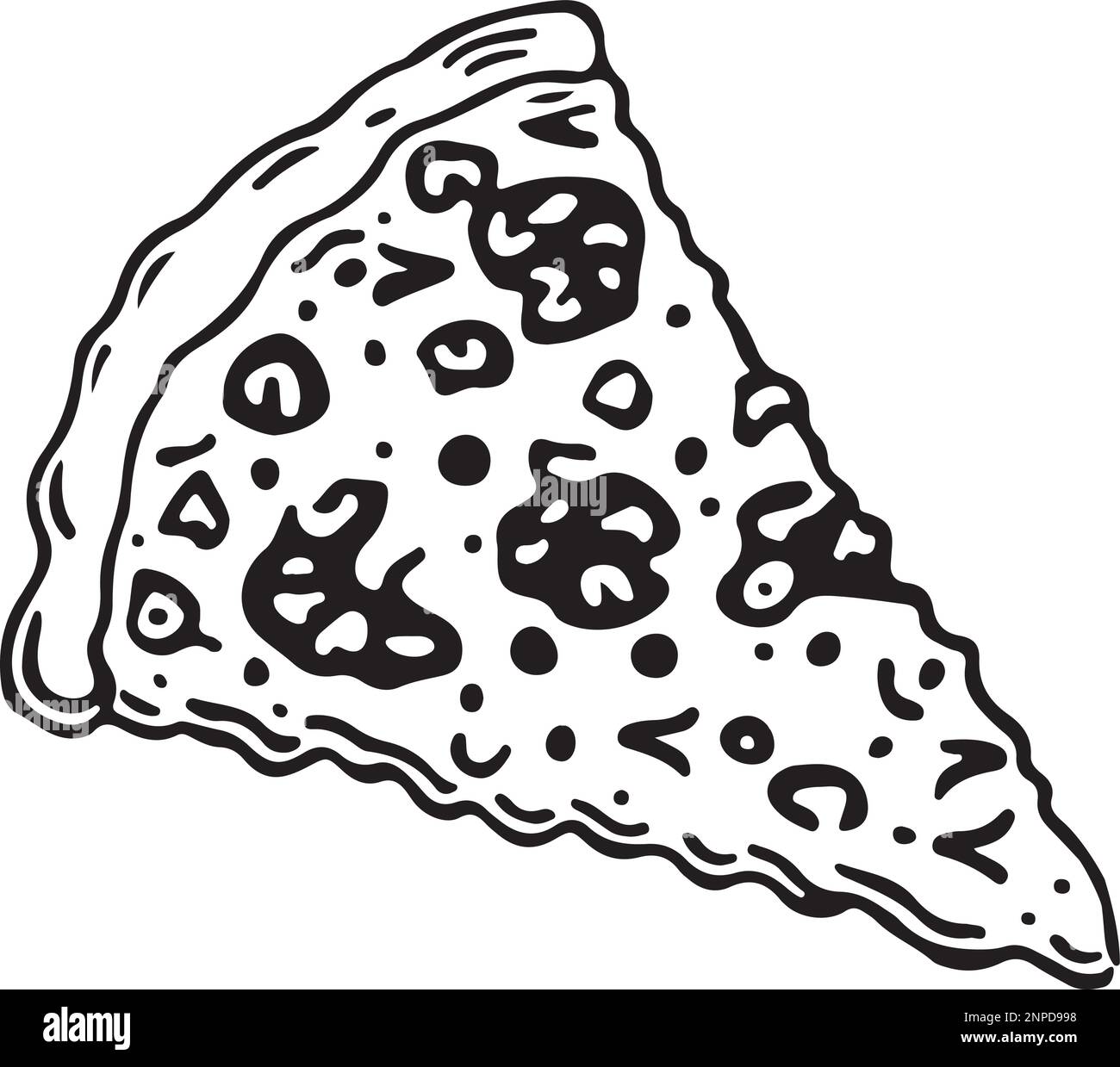 Pepperoni Clip Art Black And White