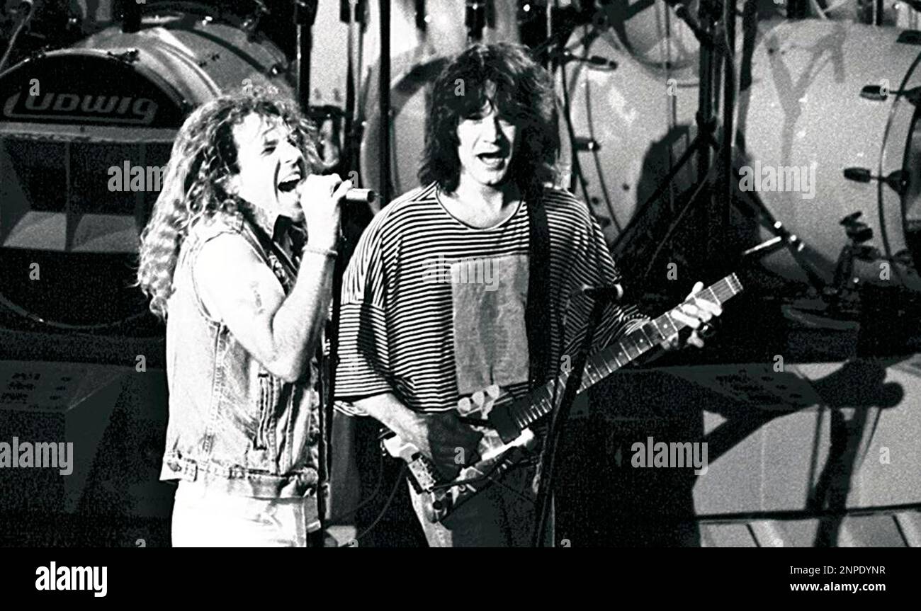 FILE: Edward Van Halen (R), a Dutch-American musician and a lead 