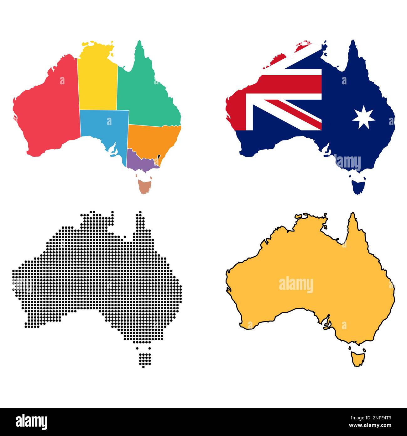 Australia map icon, geography blank concept, isolated graphic ...