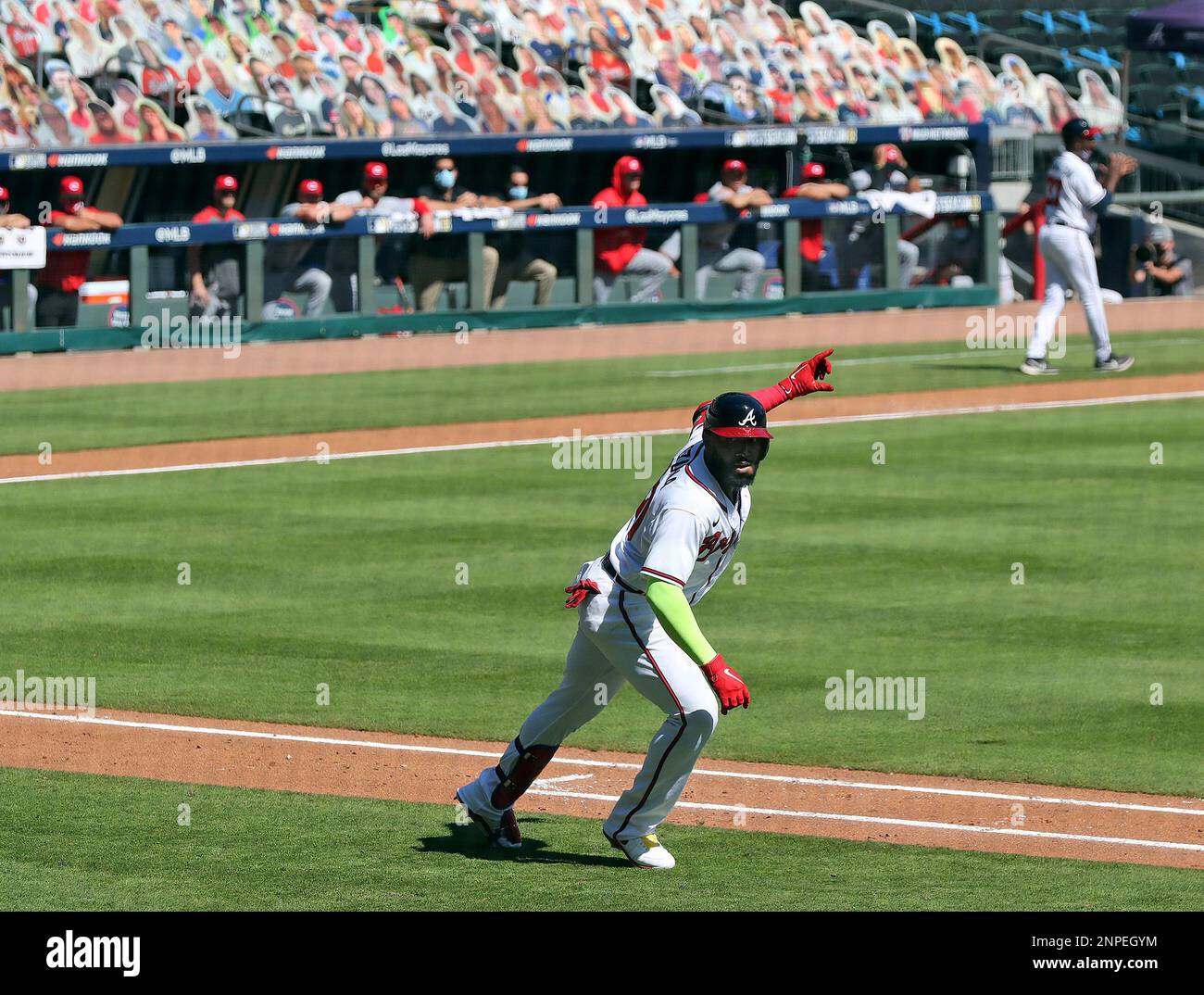 Marcell Ozuna took 'selfie' after home run