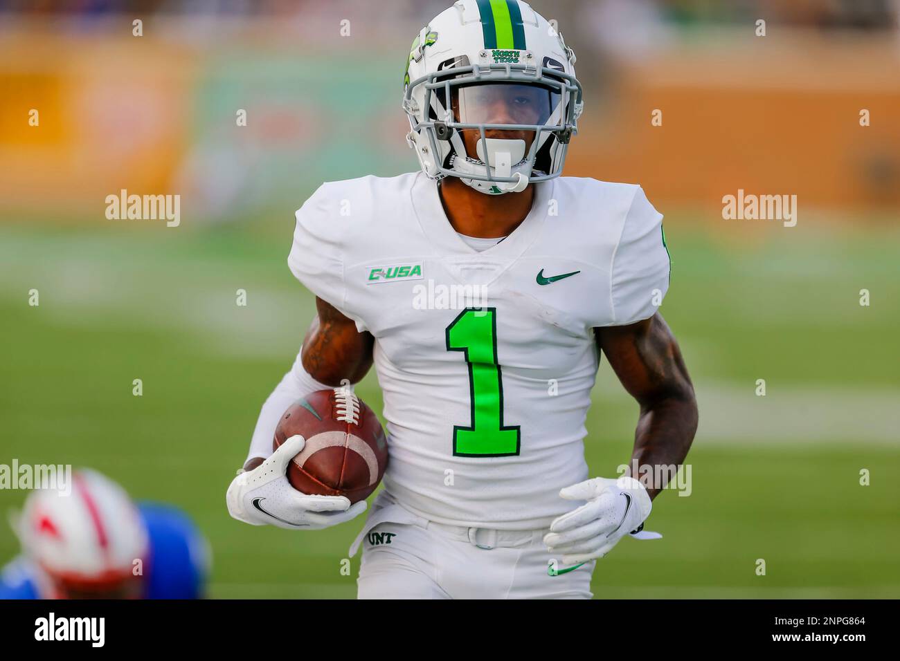 DENTON, TX - SEPTEMBER 19: North Texas Mean Green Wide Receiver Jaelon ...