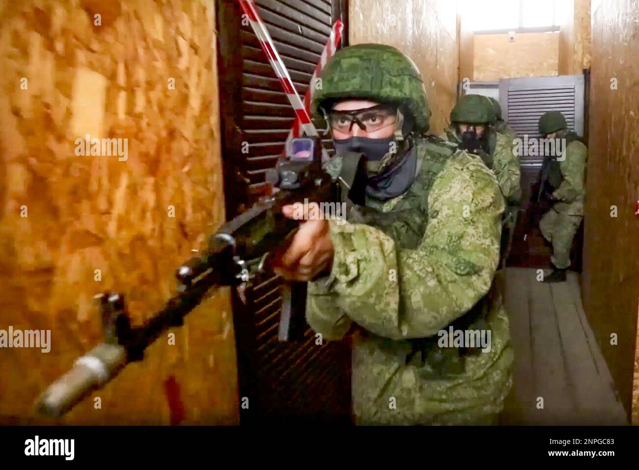 In This Undated Video Grab Provided By Russian Defense Ministry Press