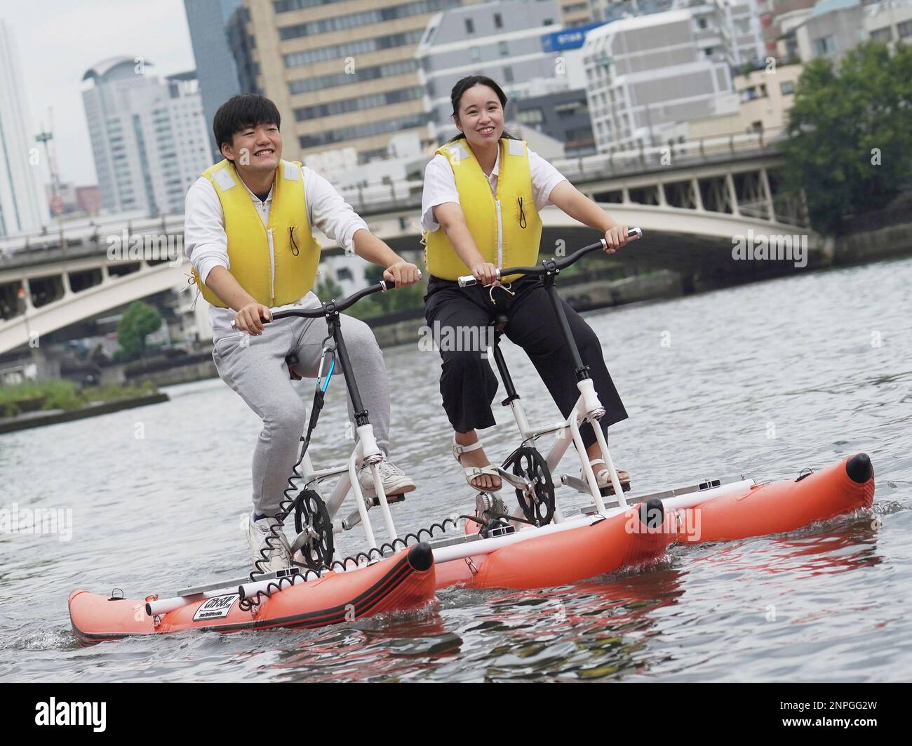 Bicycle pedal store boat