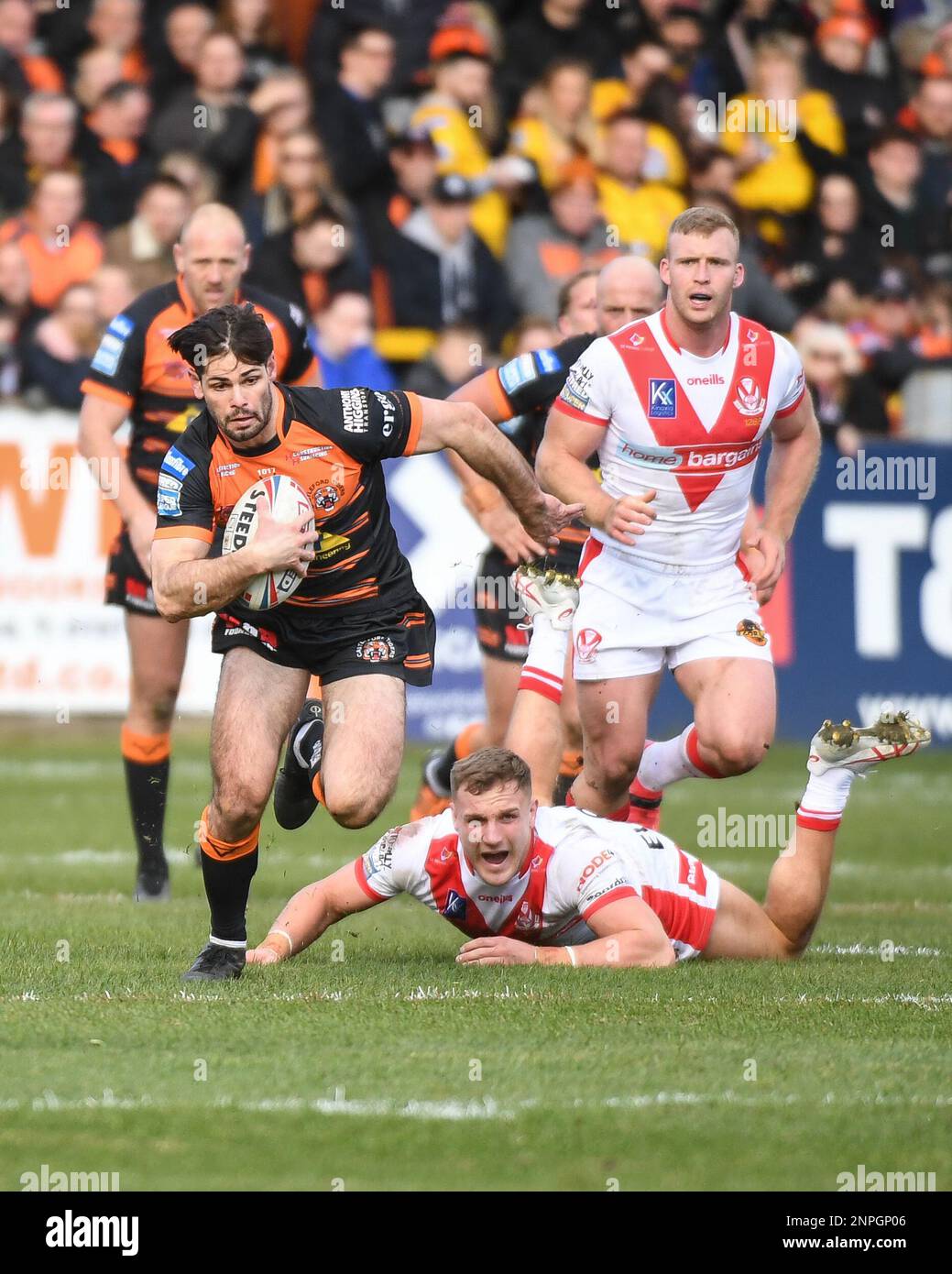Castleford, England 26th February 2023 Jake Mamo of Castleford