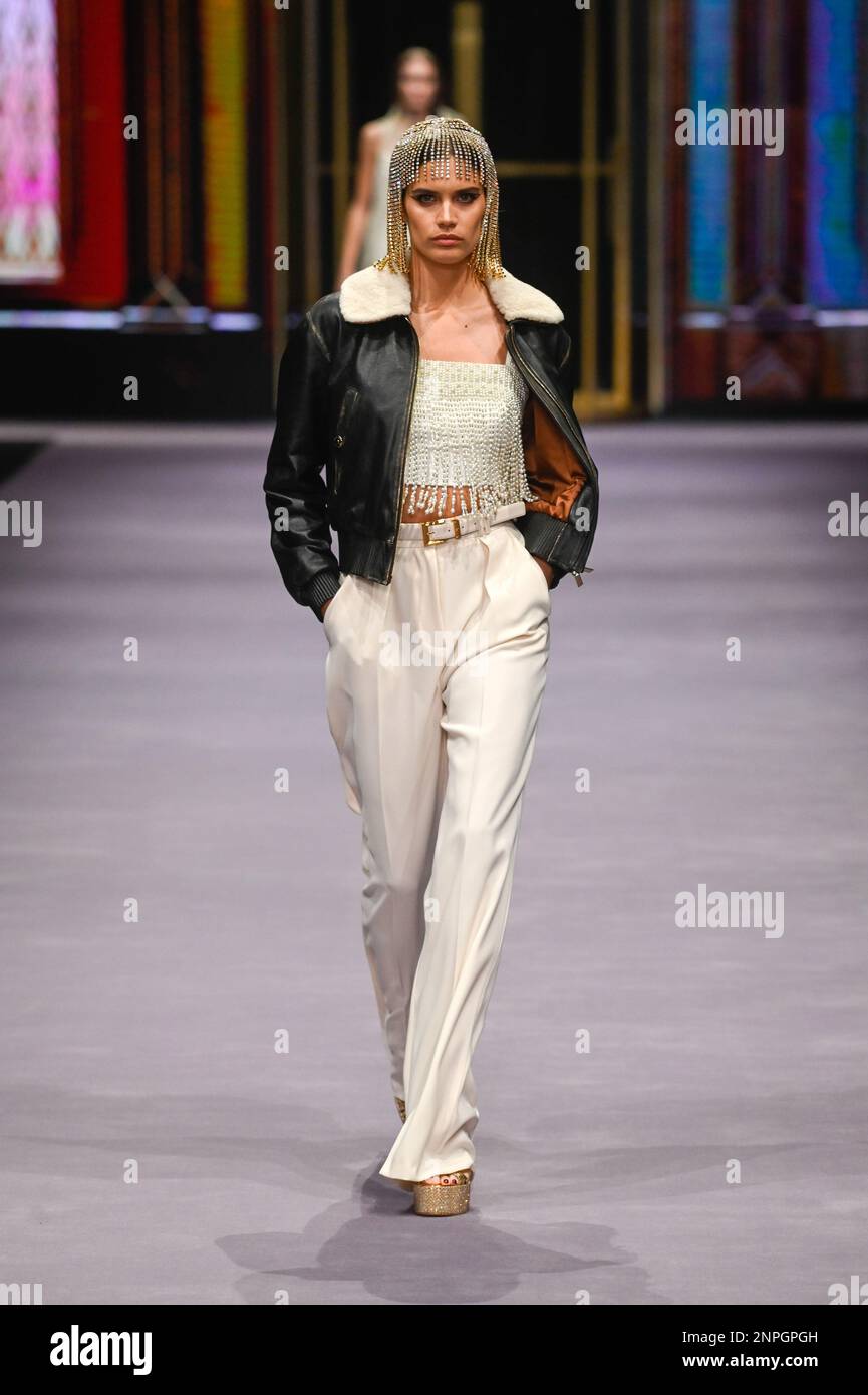 Milan, Woman Fashion Week, Fall Winter 2023 2024 Elisabetta Franchi