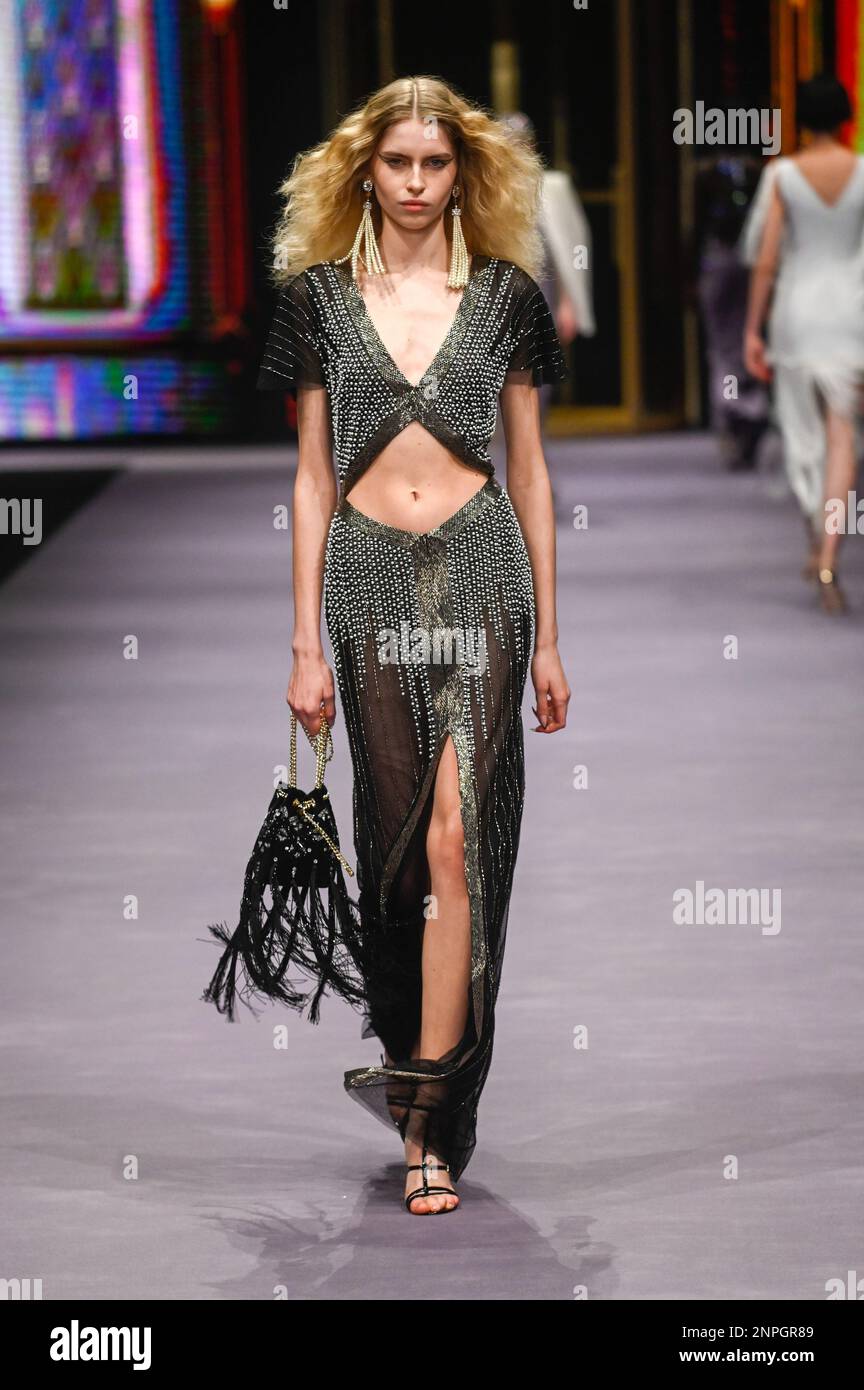 Milan, Woman Fashion Week, Fall Winter 2023 2024 Elisabetta Franchi