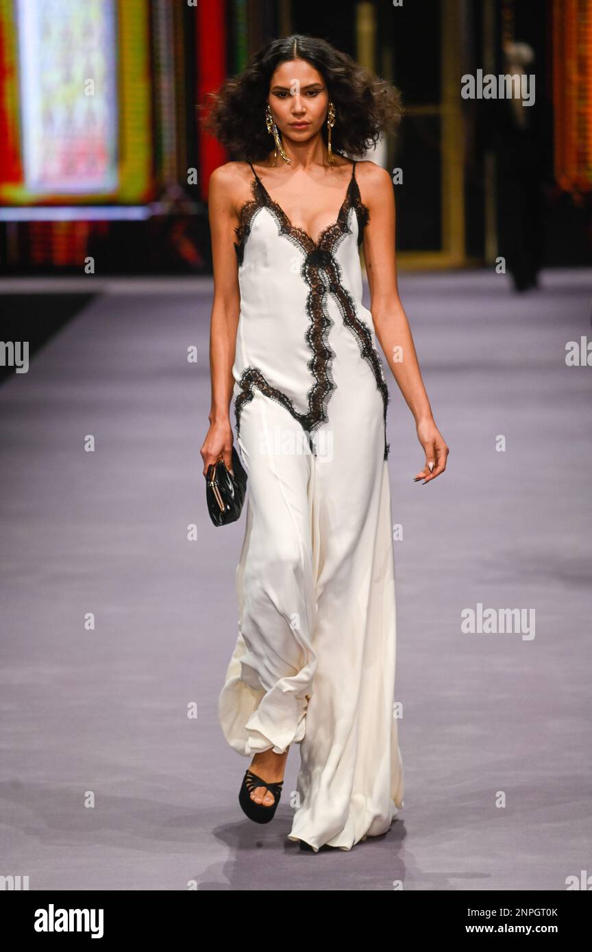 Milan, Woman Fashion Week, Fall Winter 2023 2024 Elisabetta Franchi