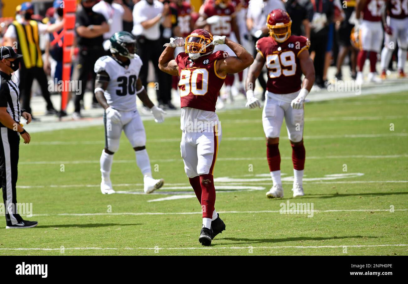 LANDOVER, MD - SEPTEMBER 13: Washington defensive end Montez Sweat 