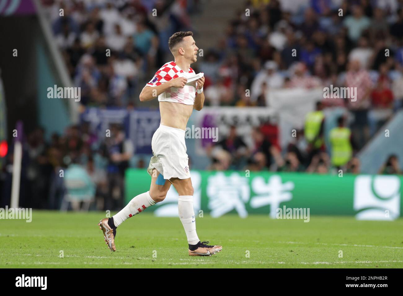 Ivan Perisic of Croatia seen during the FIFA World Cup Qatar 2022, Round of sixteen match between Japan and Croatia at Al Janoub Stadium. Final score; Japan 1:1 Croatia.Penalties; Japan 1:3 Croatia. Stock Photo