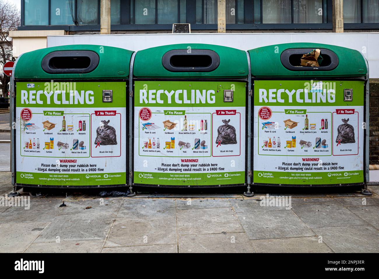 Camden council bins hires stock photography and images Alamy
