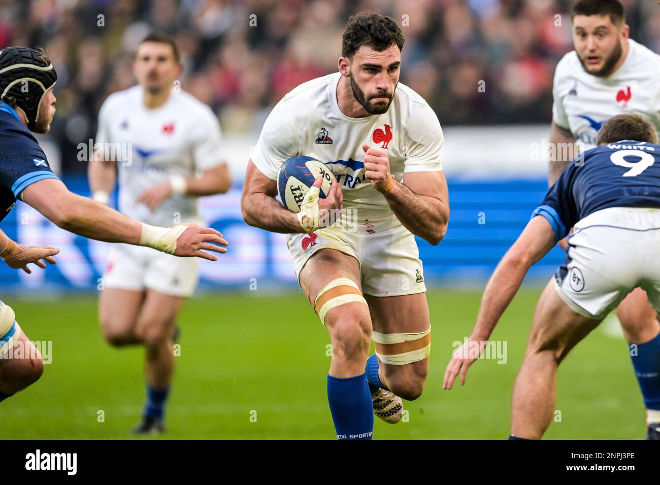 PARIS - Charles Ollivon of France during the Guinness Six Nations Rugby ...