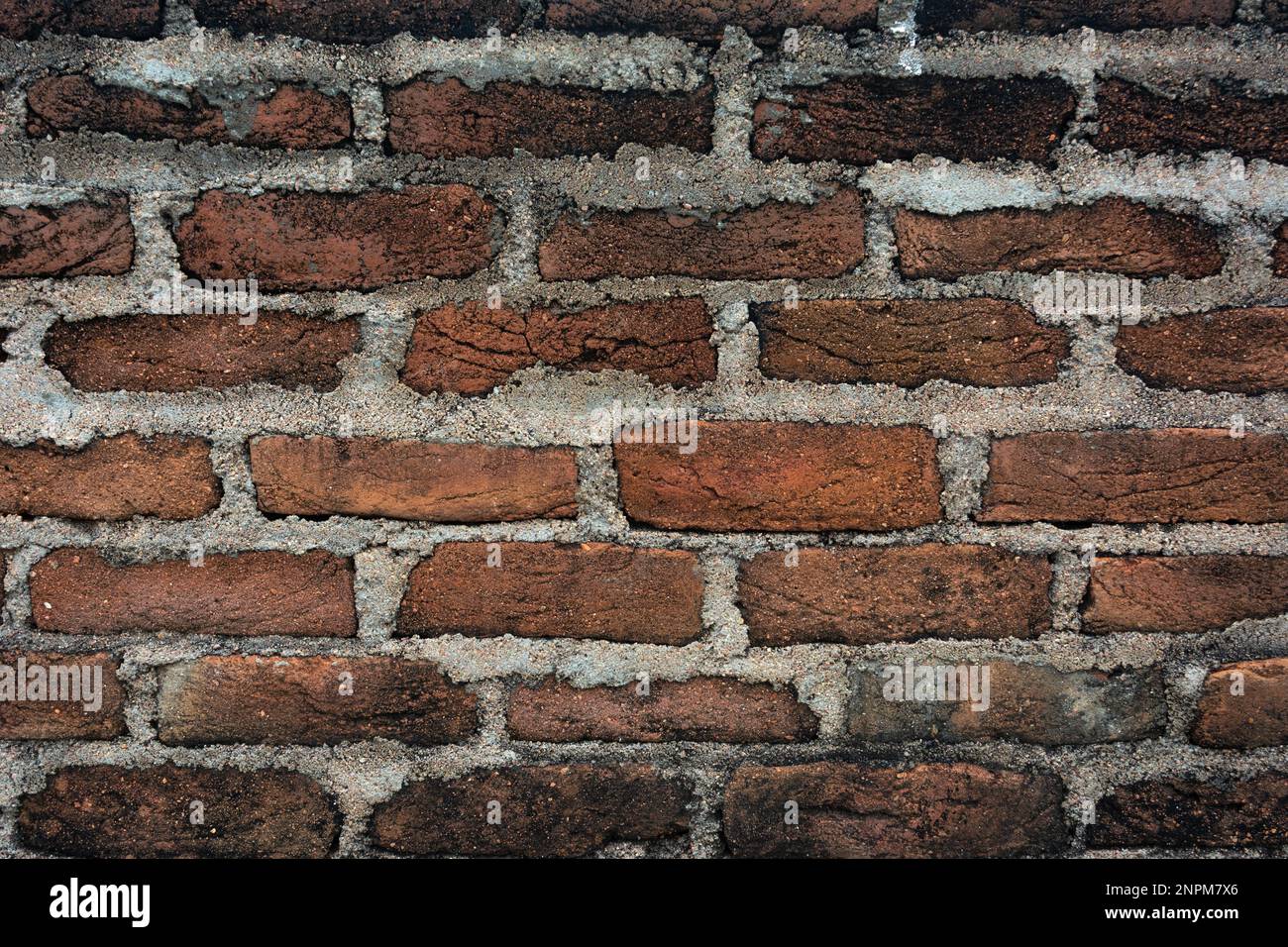 Exterior brick wall texture background Stock Photo Alamy