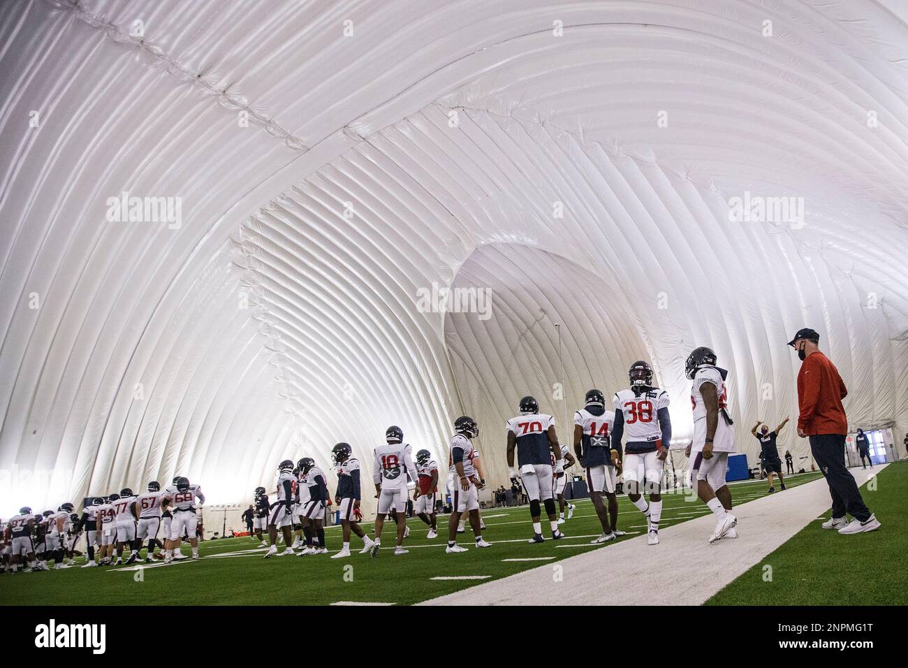 Are Houston Texans training camp practices open to the public?