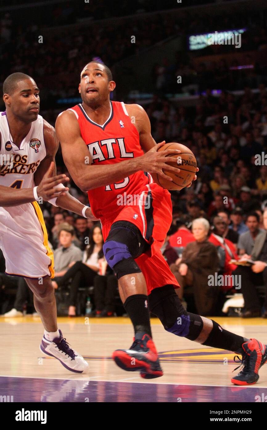 Atlanta Hawks center Al Horford (15) makes a move with the basketball