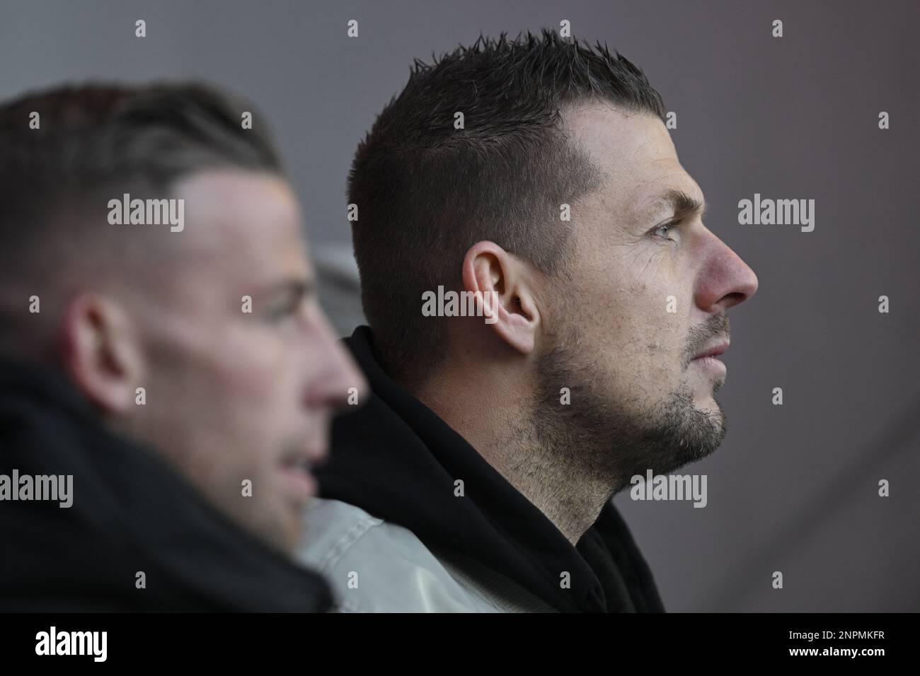 Antwerp's goalkeeper Davino Verhulst pictured after a soccer match