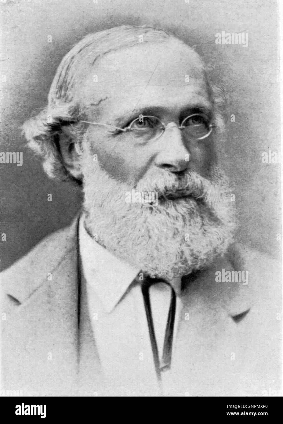 Louis Köhler, Christian Louis Heinrich Köhler (1820 – 1886) German composer Stock Photo