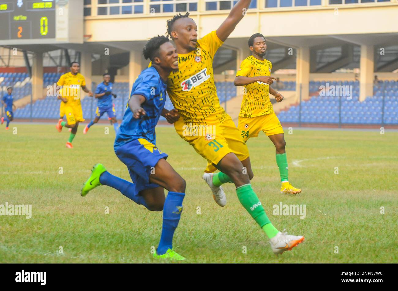 Nigeria Premier Football League match between Kwara United and Gombe United at Lekan Salami